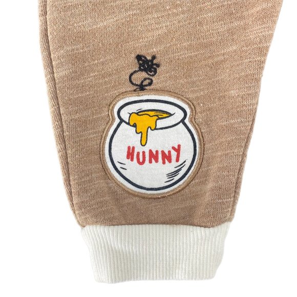 DISNEY Baby Winnie the Pooh "Hello World Hunny" Hood Zip Jacket & Pants Set 0/3M - Picture 9 of 10